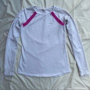 Under Armour Women’s ColdGear Crewneck Long Sleeve - Size S